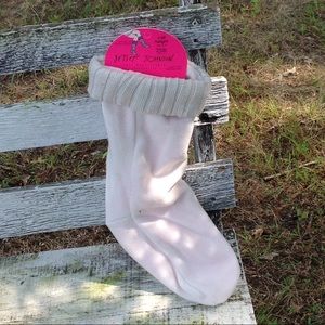 BETSEY JOHNSON WOMENS FLEECE BOOT INSERT SZ M/L